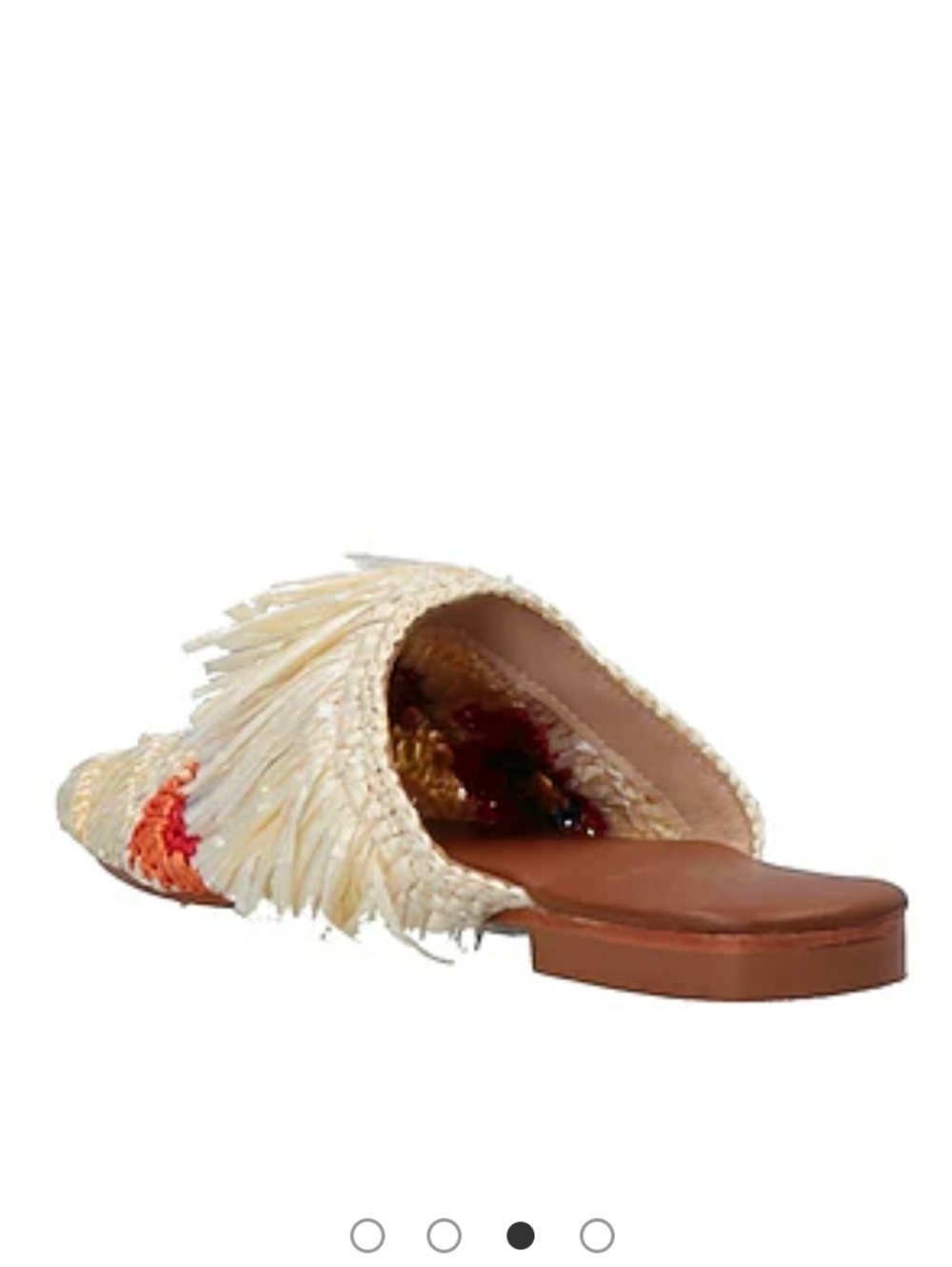 DE SIENA MOUNA FLATS BY ANTHROPOLOGIE FLORAL RAFIA Size 40 EU 9.5 US - Picture 4 of 14